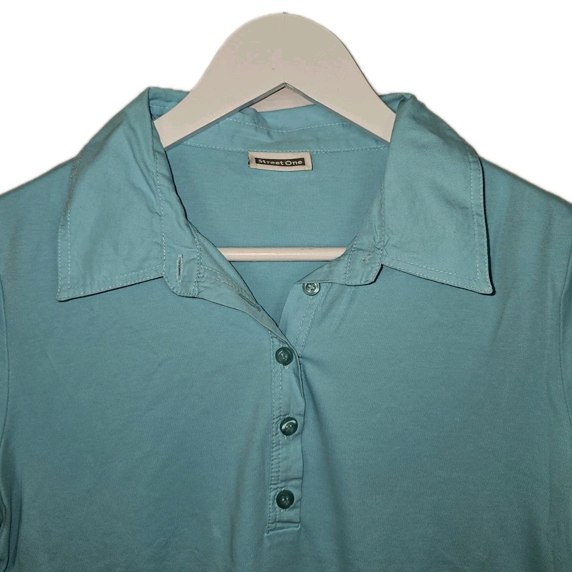 EK11085 Damen T-Shirt von Street One, Blau, Gr. 402