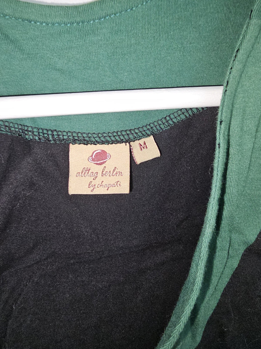 EK8956 Damen Bolero, Schwarz, Grün, Gr.M2