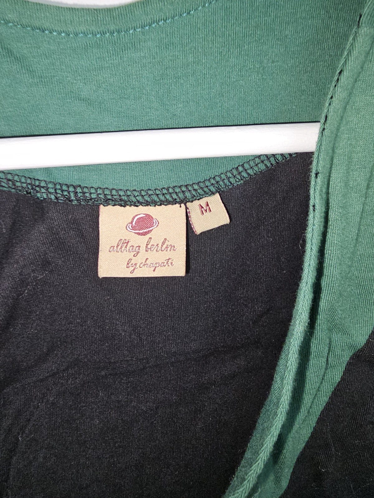 EK8956 Damen Bolero, Schwarz, Grün, Gr.M2