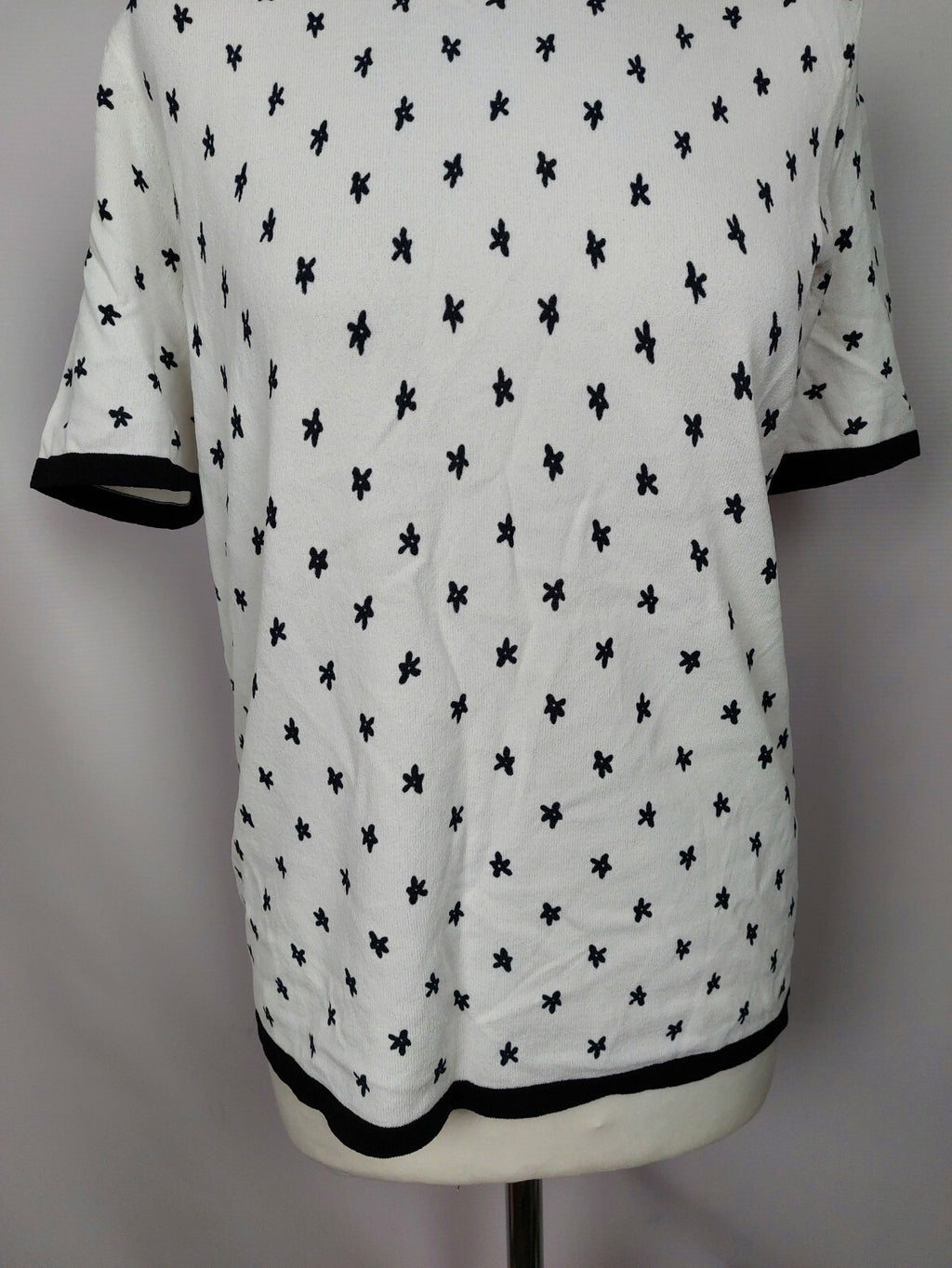 EK4826 Damen T-Shirt von Frank Walder, weiß/schwarz, Gr. 422