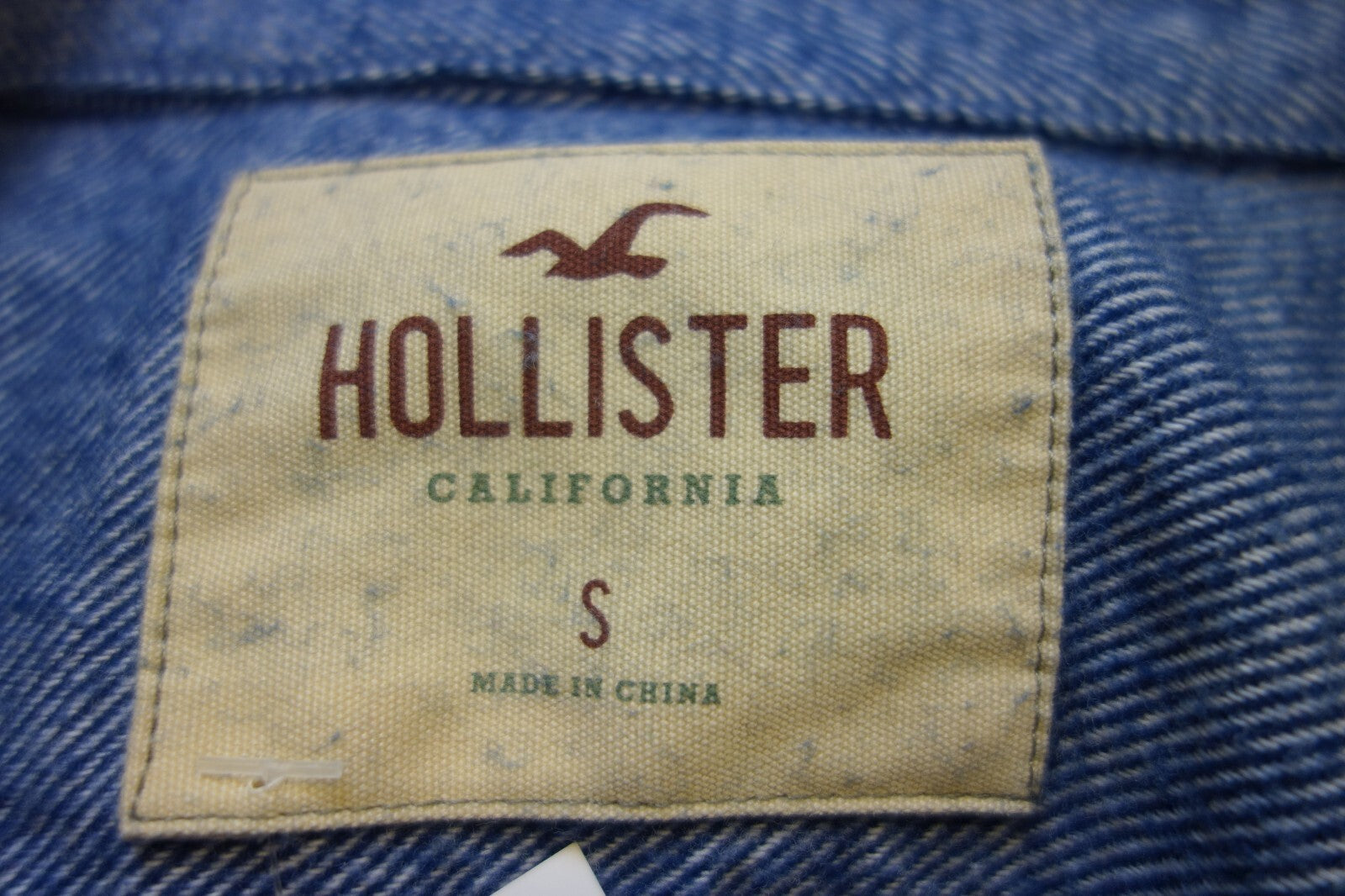 EK1691 Herren Hemd von Hollister, blau, Gr. S4