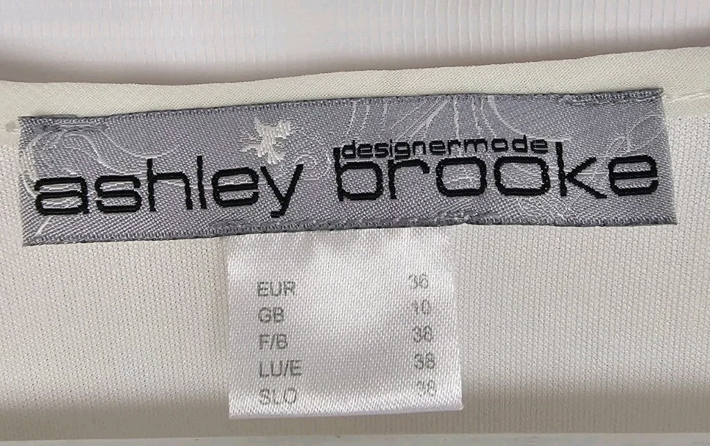 EK9878 Damen T-Shirt Ashley Brooke Gr.36 Weiß1