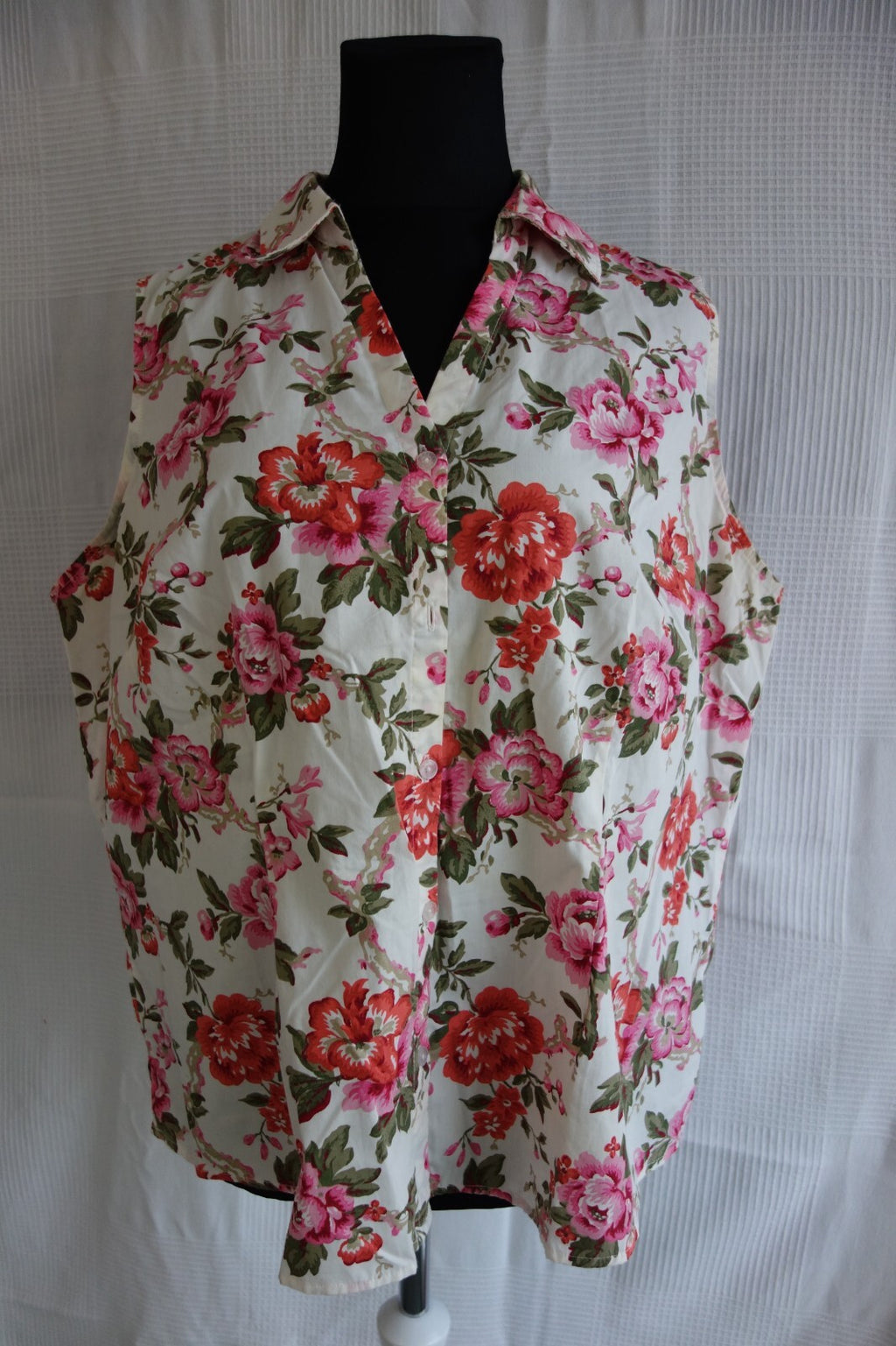 EK4270 Damen Bluse von Basic Editions, weiß, Gr.2XL0