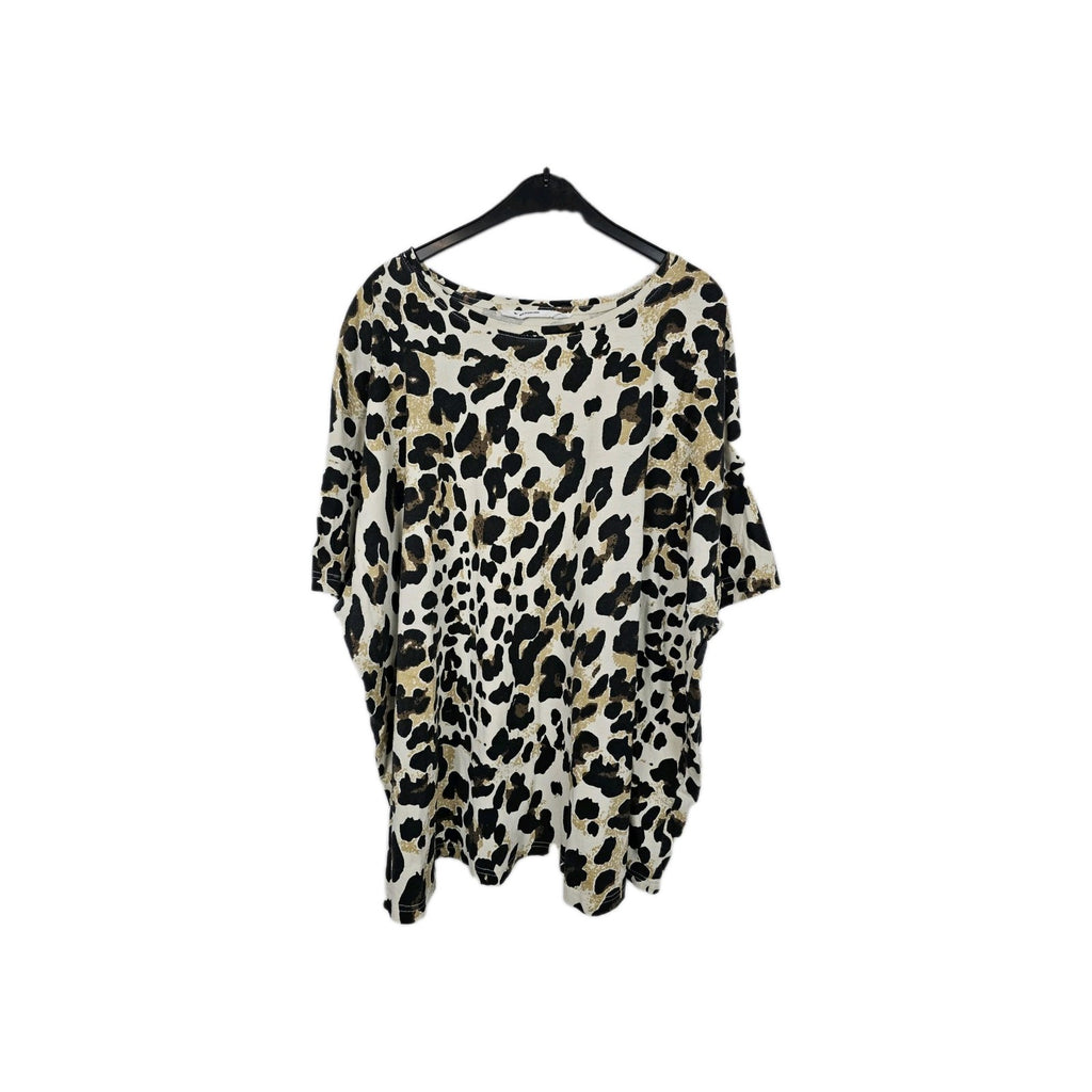 EK10594 Damen T-Shirt Untold Gr.50 Leopardenmuster0