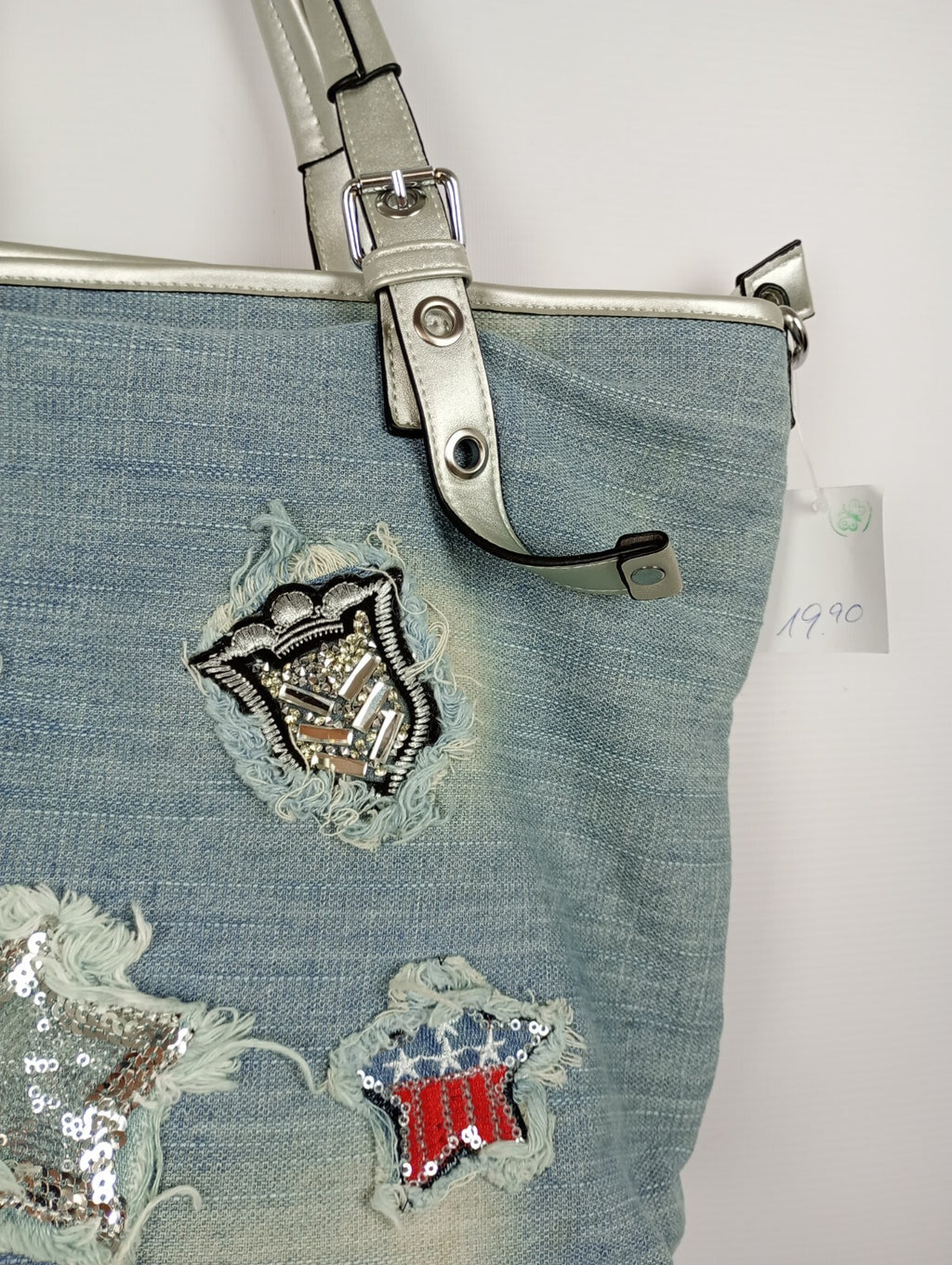 EK5313 Damen Tasche von Lookit, blau/silber2