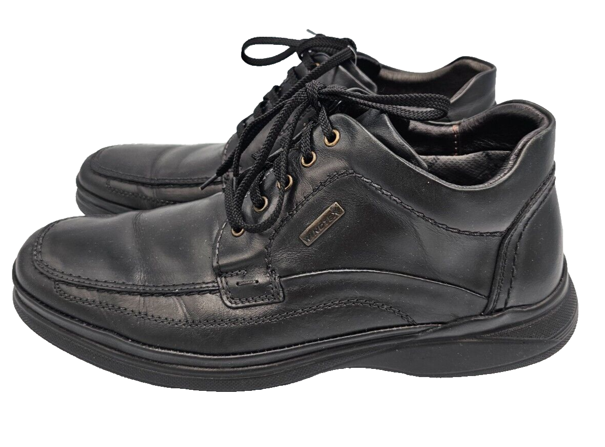 ES0558 Herren Echtleder Schuhe von Hush Puppies, schwarz, gr. 442