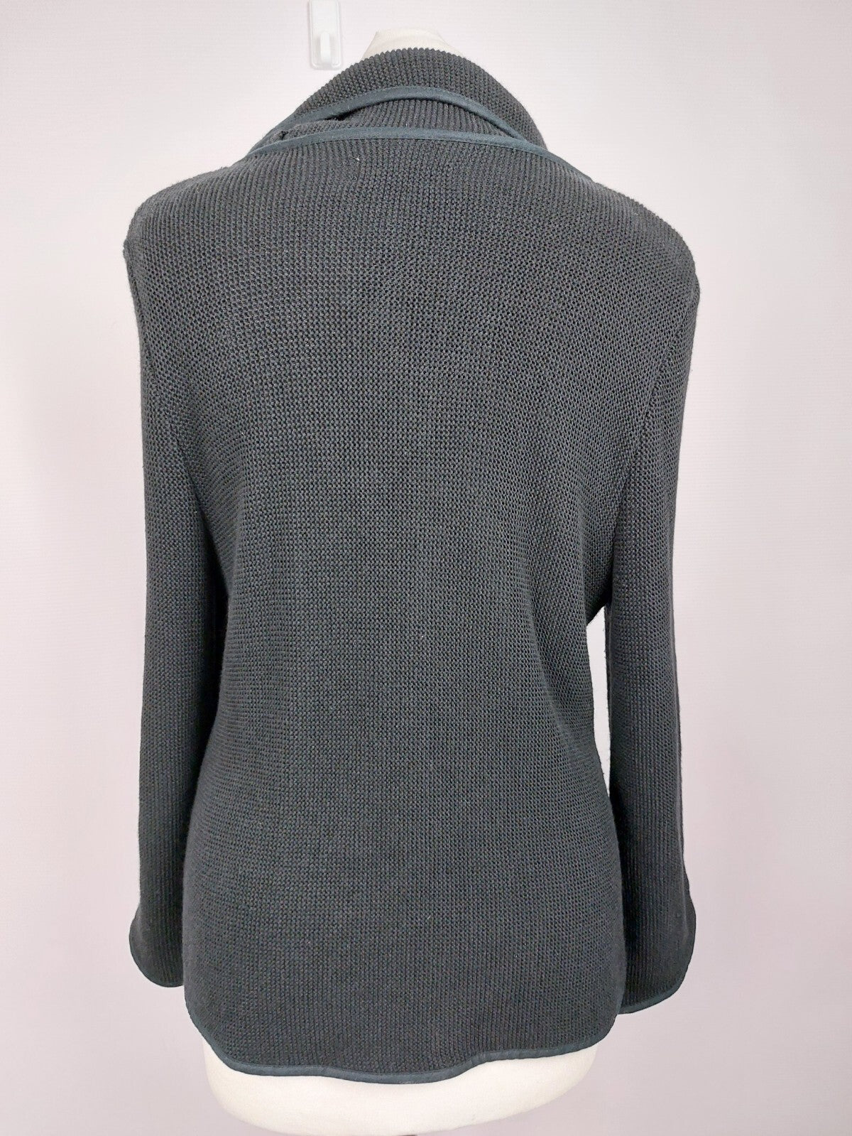 EK4674 Damen Strickjacke von Peter Luft, schwarz, Gr. M6