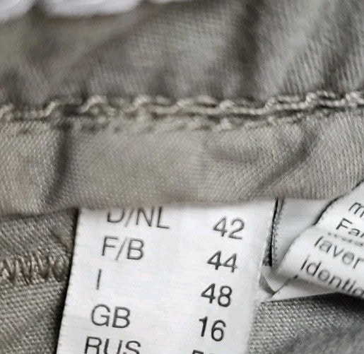 EK9796 Damen Hose Heine Gr.42 Grau4