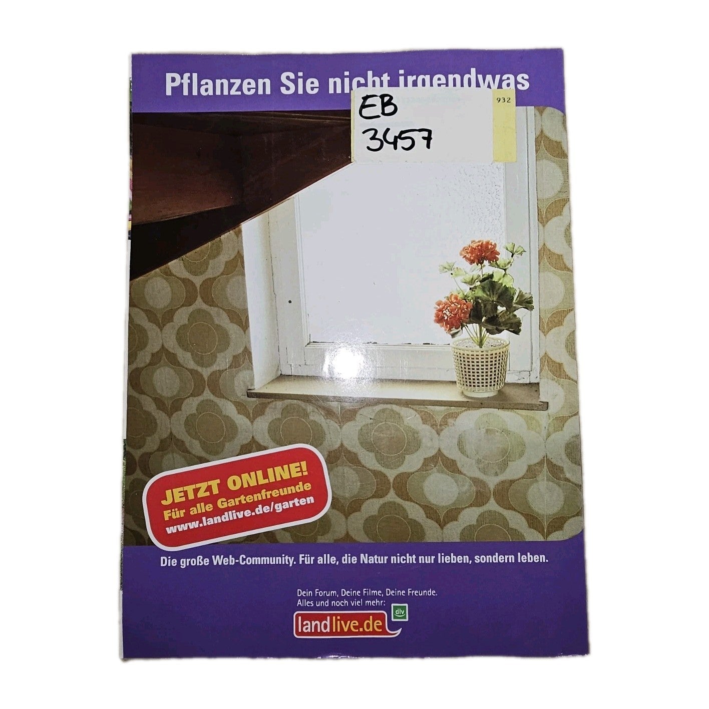 EB3457 Kraut  Rüben / Magazin für biologisches Gärtnern und naturgemäßes Leben 1
