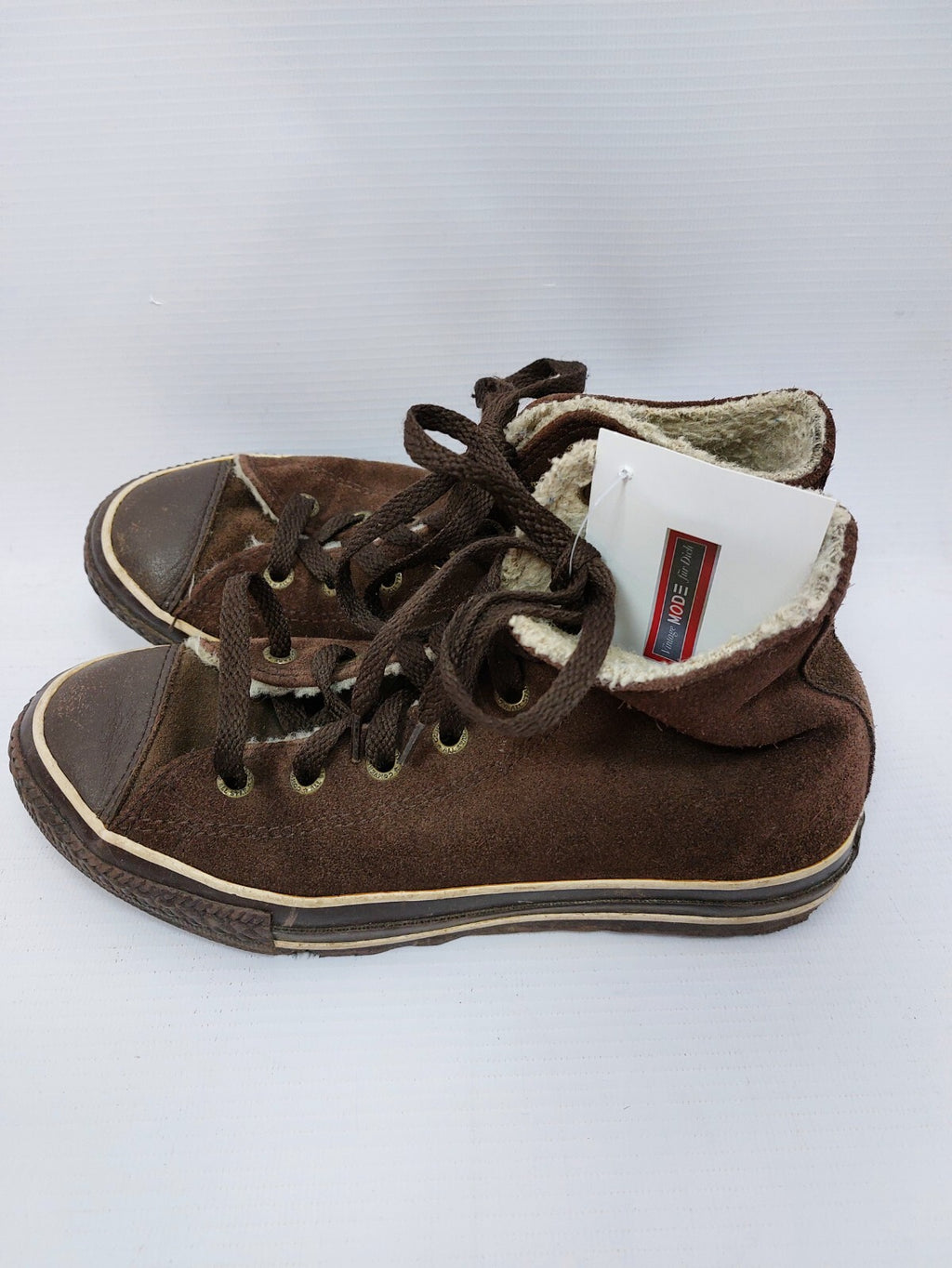 ES0536 Kinder Sneaker von Converse, braun, Gr. 34 gefüttert1