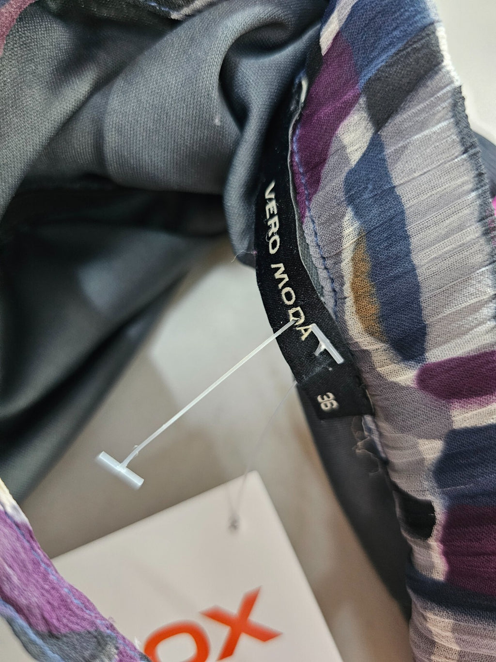 EK3807 Damen Kleid von Vero Moda, lila-grau, Gr.367