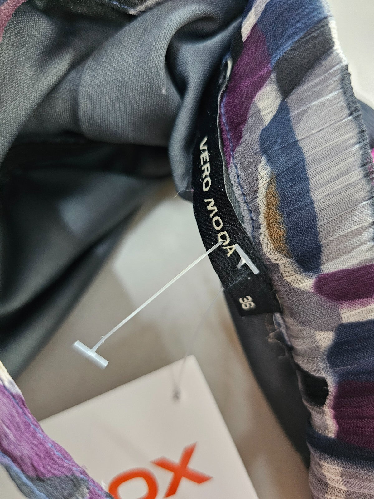 EK3807 Damen Kleid von Vero Moda, lila-grau, Gr.367