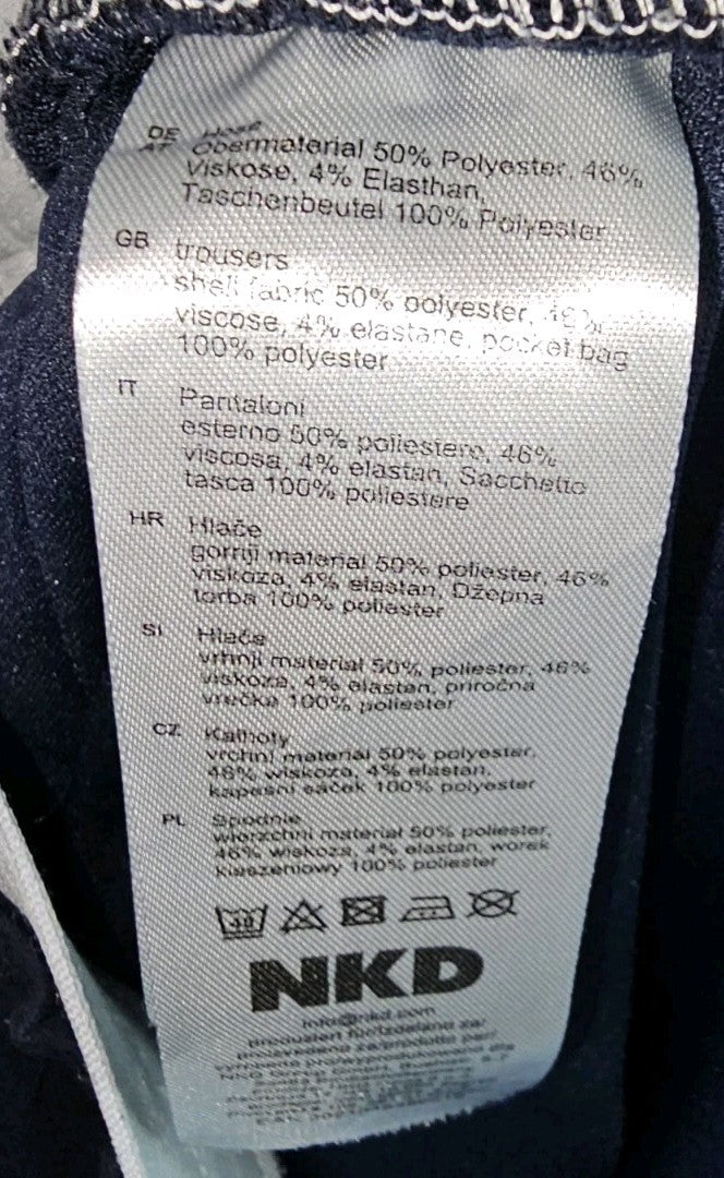 EK9729 Damen Stiffhose von Laura Torelli, Dunkelblau, Gr. M5