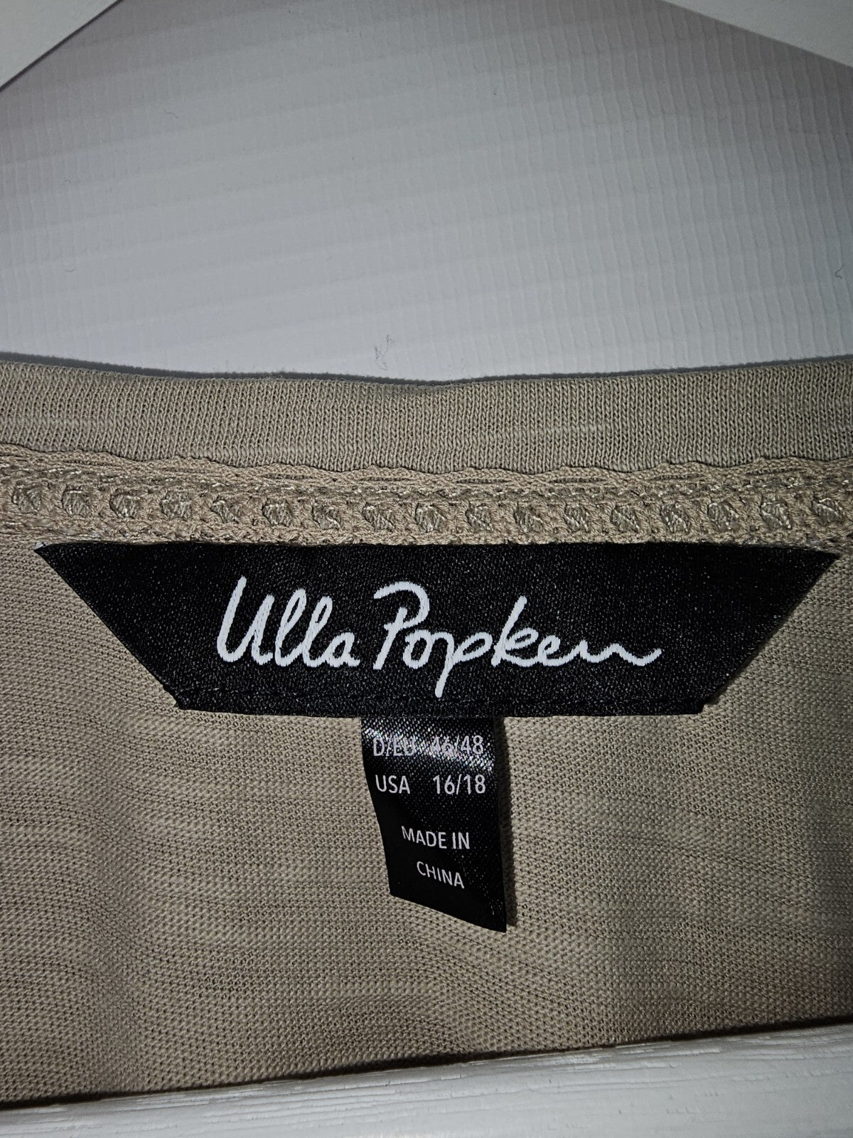 EK4033 Damen Bluse von Ulla Popken, Braun, Gr.461