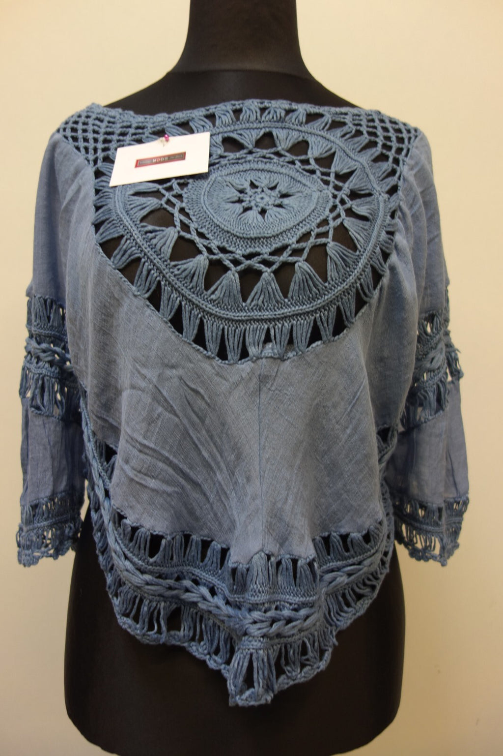EK3333 Damen Oberteil, blau, onesize0