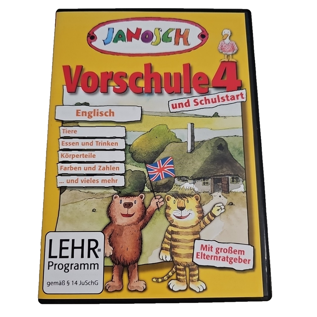 EB2954 Janosch Vorschule 4 - Englisch0