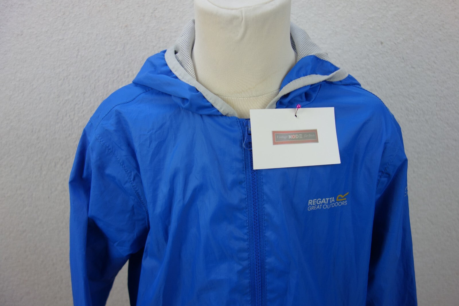 EK3993 Kinder Regenjacke von Regatta, blau, Gr. 1401