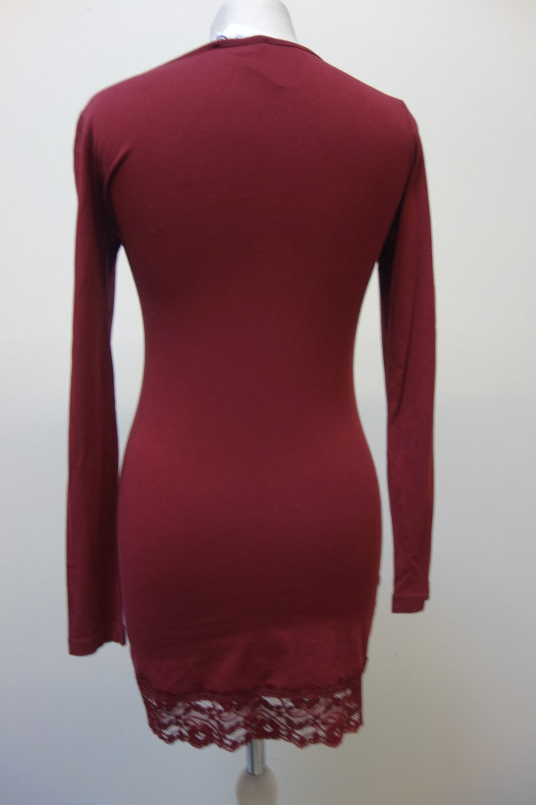 EK2297 Damen Langarmshirt von AjC, dunkelrot, Gr. 363