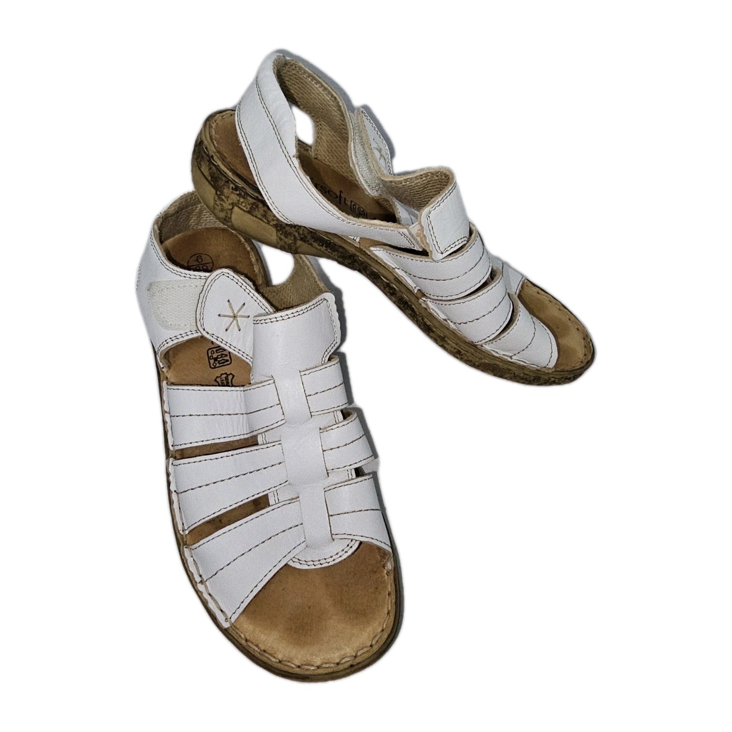 ES797 Damen Sandale von Airsoft, weiß, Gr.390