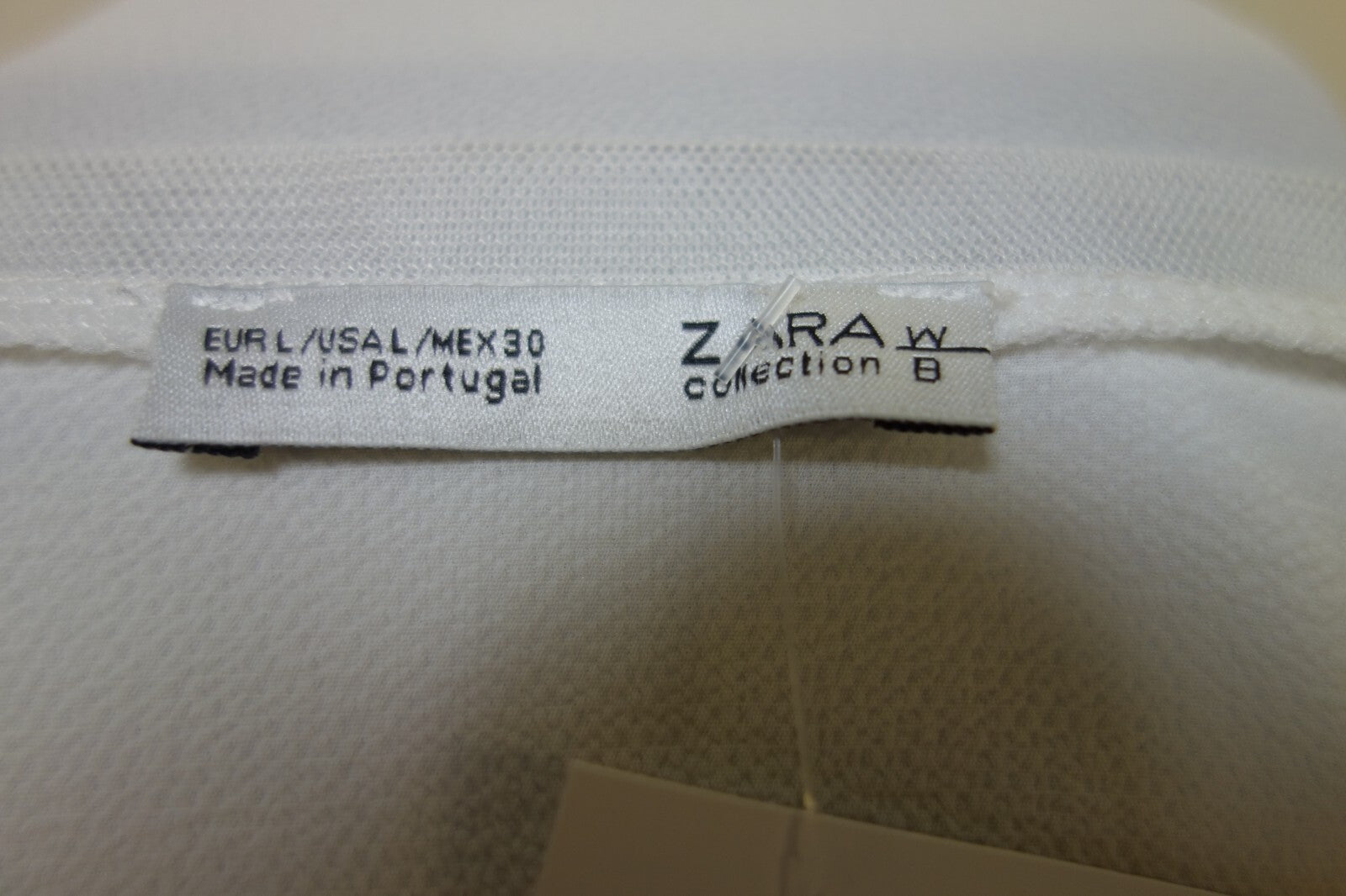 EK2030 Damen Shirt von Zara, cremeweiß, Gr. L5