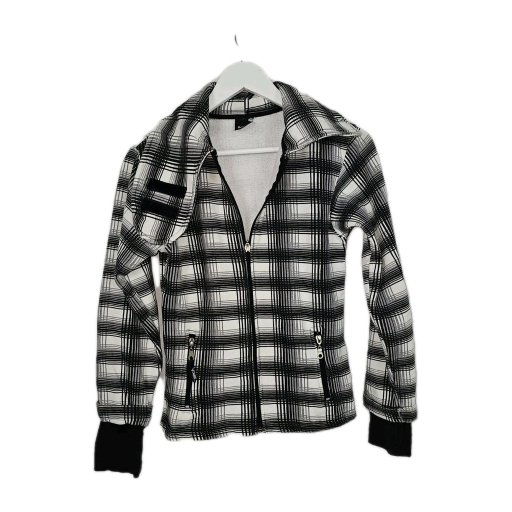 EK11289 Kinder Strickjacke von Bench, Schwarz-Weiß, Gr. 1760