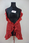 EK1886 Damen Bluse von SheIn, rot, Gr. XS0