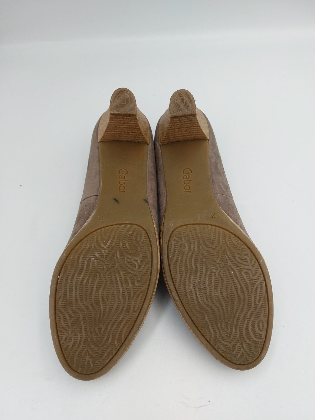 ES0449 Damen Pumps von Gabor, beigegrau, Gr. 7 (EU 40,5)6