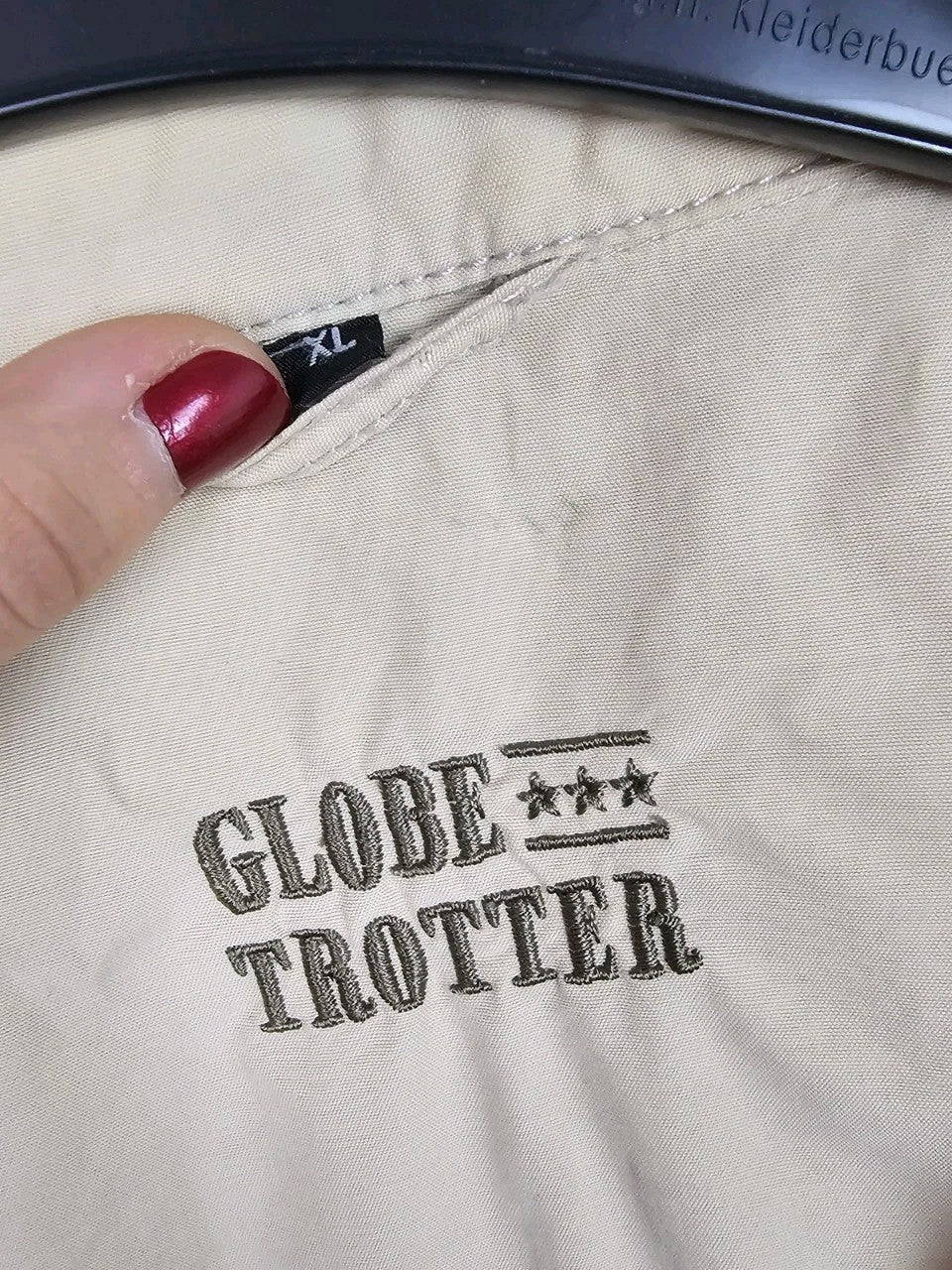 EK10444 Herren Übergangsjacke von Globe Trotter, Beige, Gr. XL2