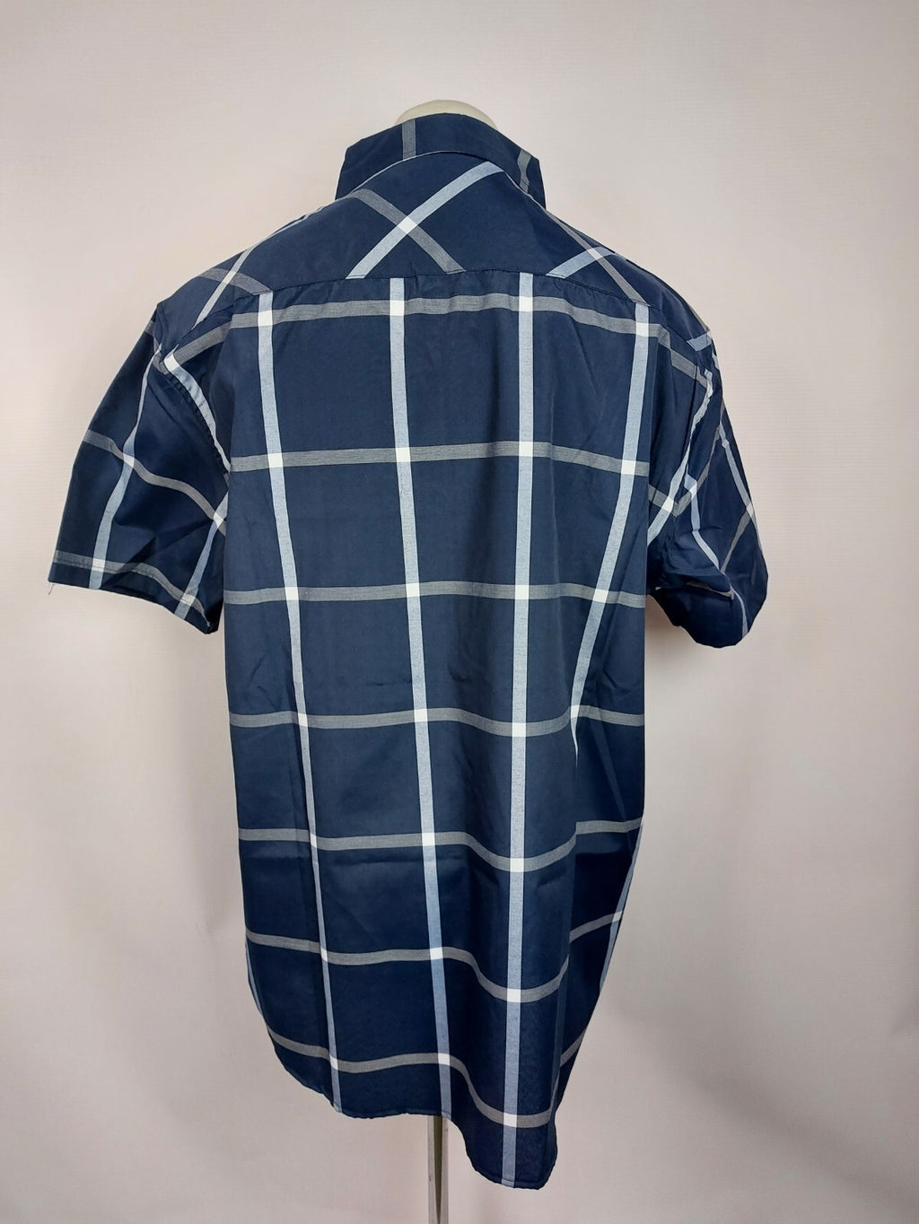 EK4347 Herren Hemd von Identoc, blau kariert, Gr. 2XL4