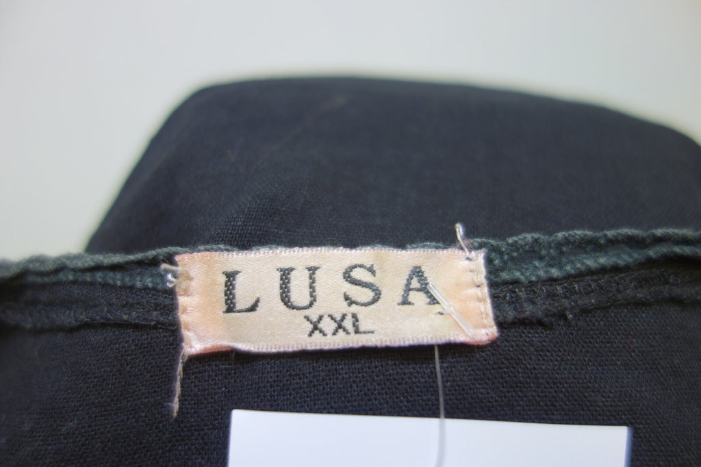 EK1843 Damen Kleid von Lusa, XXL, schwarz5