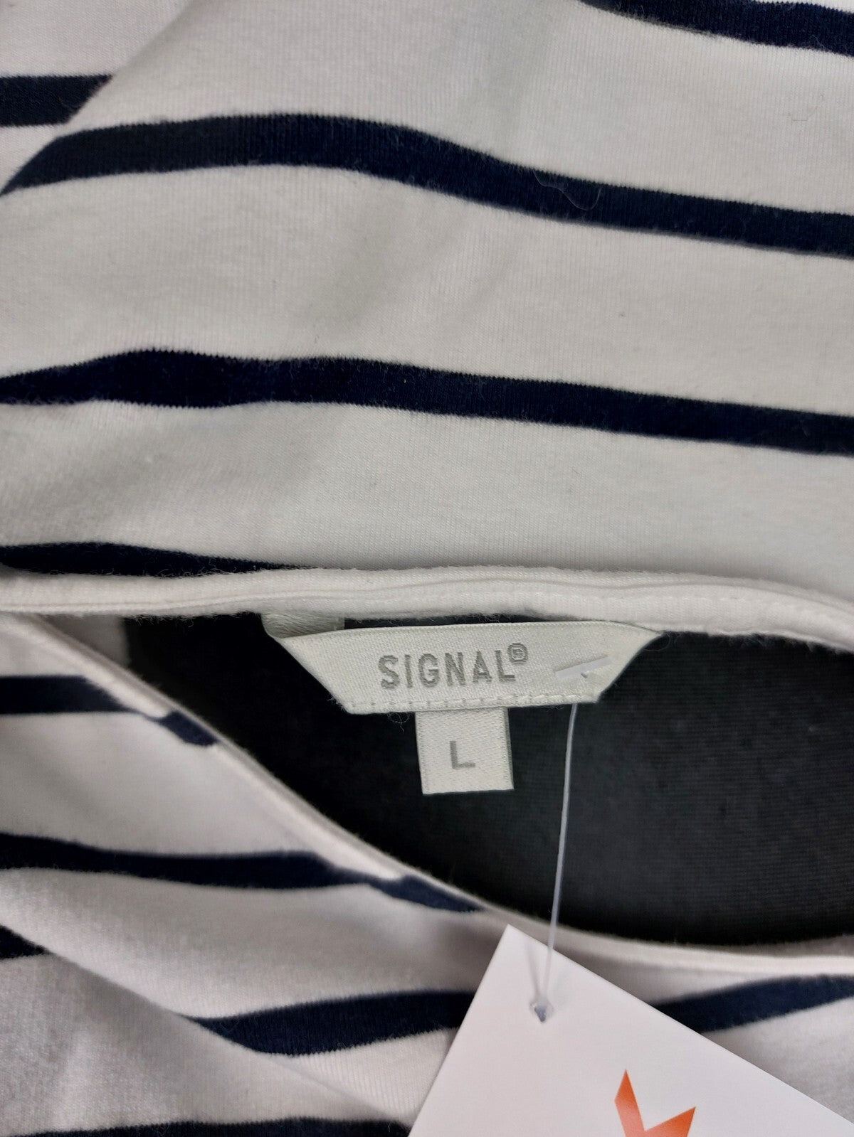 EK4764 Damen Shirt von Signal, weiß-schwarz, Gr.L6