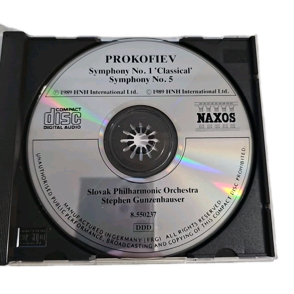 EB4040 Stephen Gunzenhauser - Prokofieff Sinfonien 1 und 52