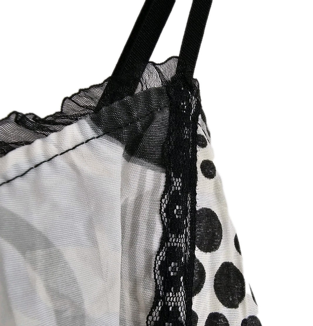 EK10251 Damen Kleid, schwarz-weiß, Gr.M 2