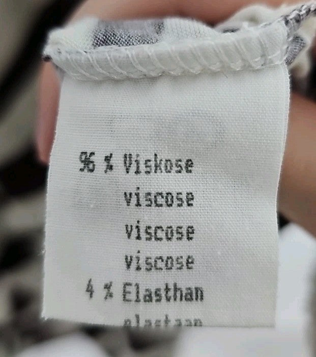 EK9692 Damen T-Shirt Cat Style Gr.40 Zebra Look2