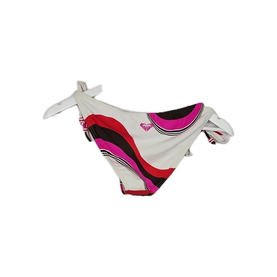 EK1030 Damen Bikini Roxy Gr.L Weiß Brustumfang 29cm Taile 32cm3