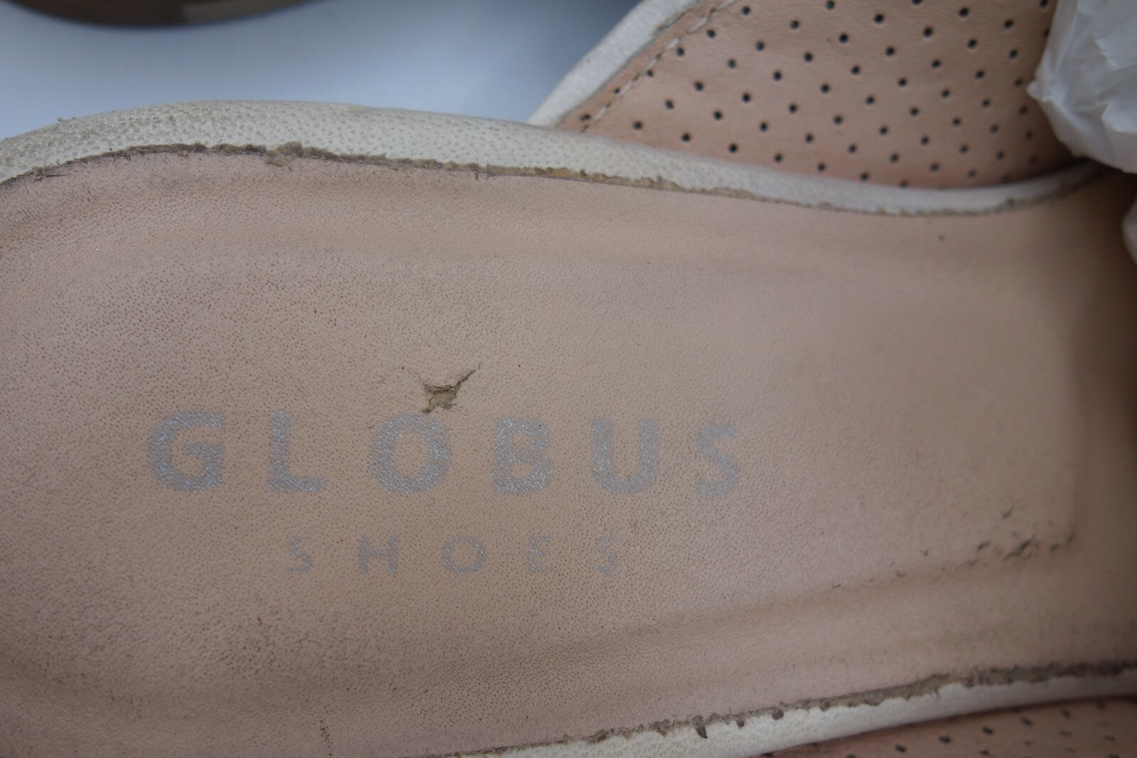 ES0485 Damen Slipper von Globus, graubraun, 383