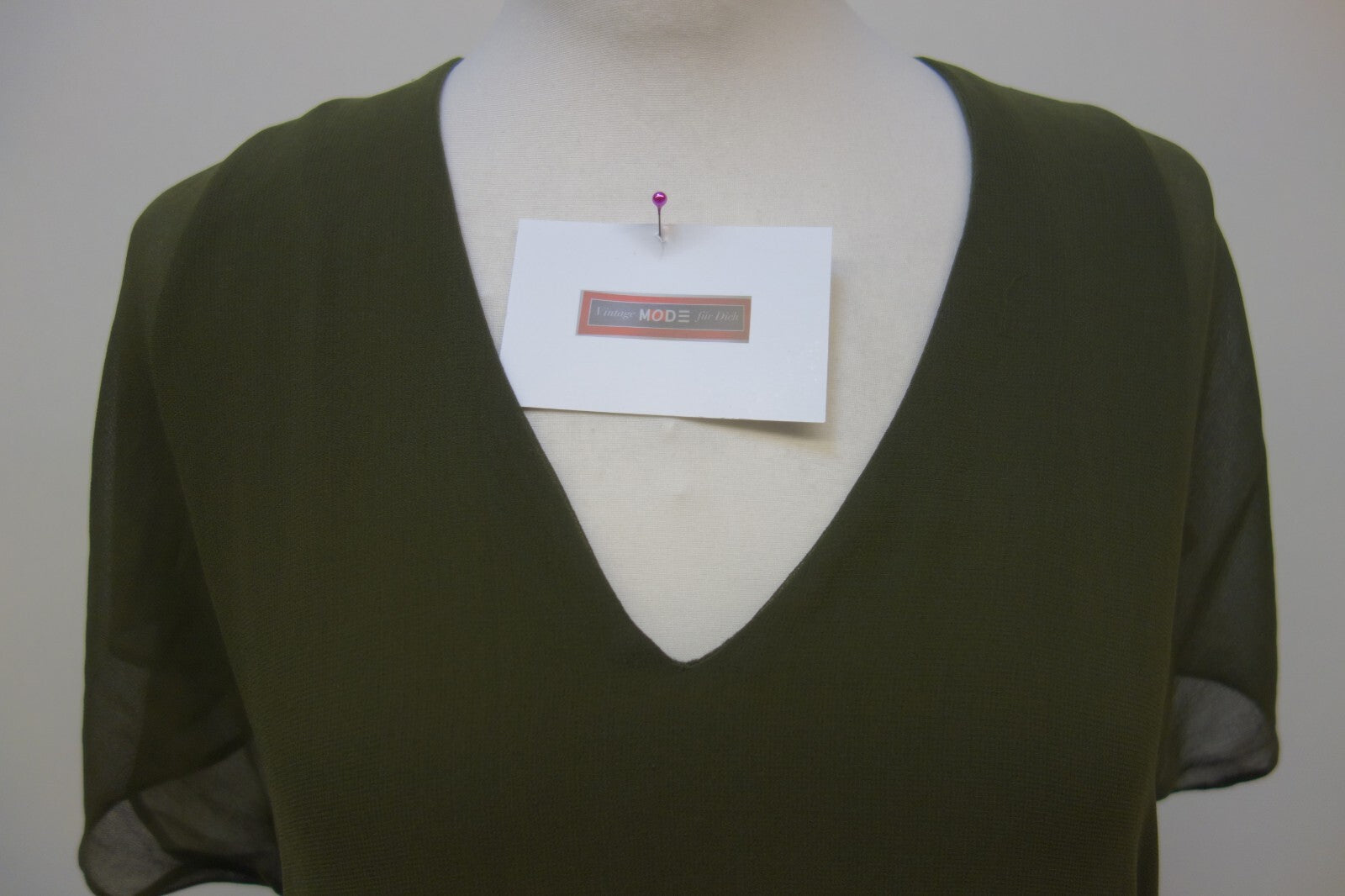 EK2880 Damen Kleid von Zara, grün, Gr. XS1