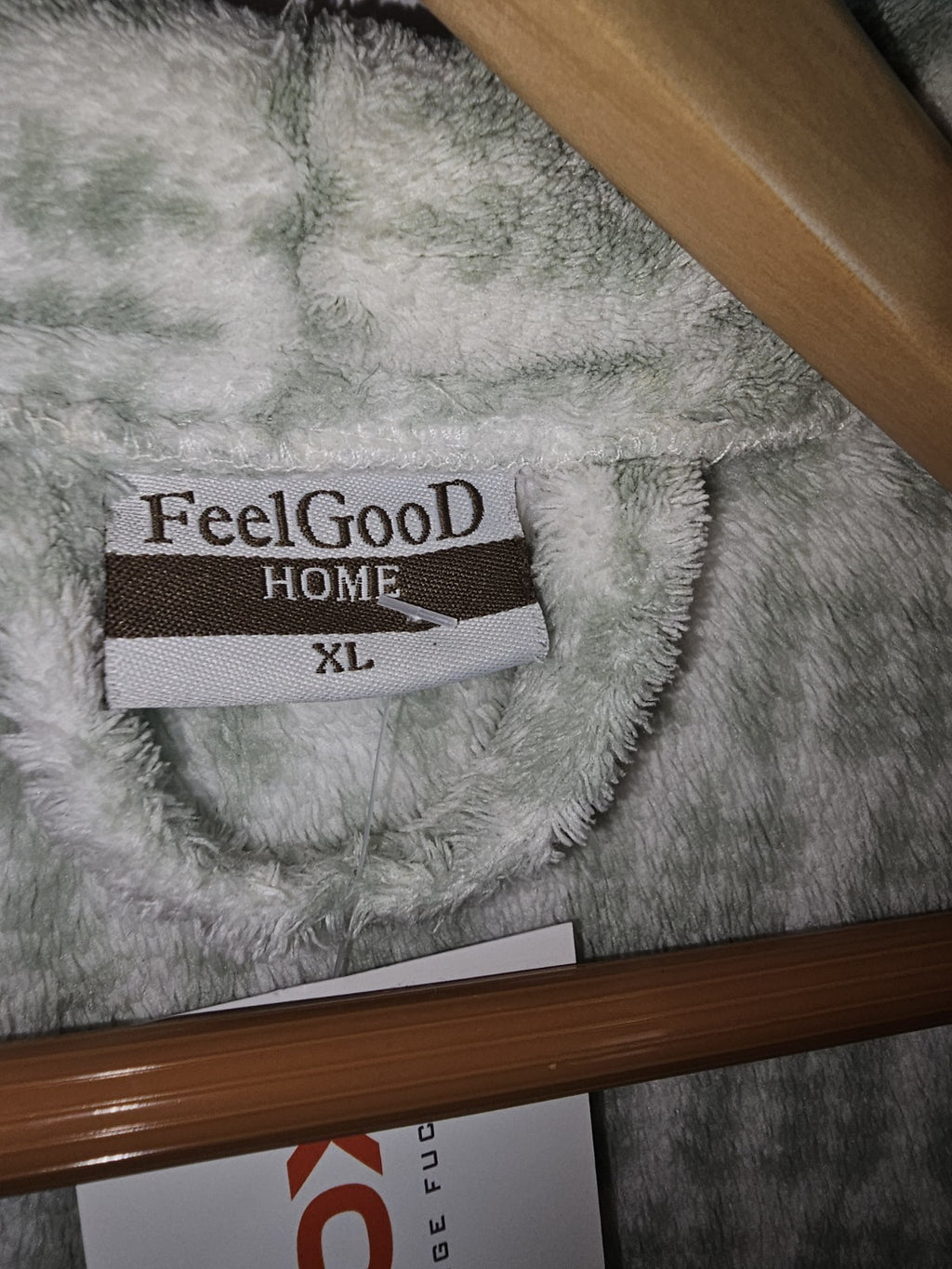 EK4075 Damen Bademantel von FeelGood, Grün, Gr. XL4