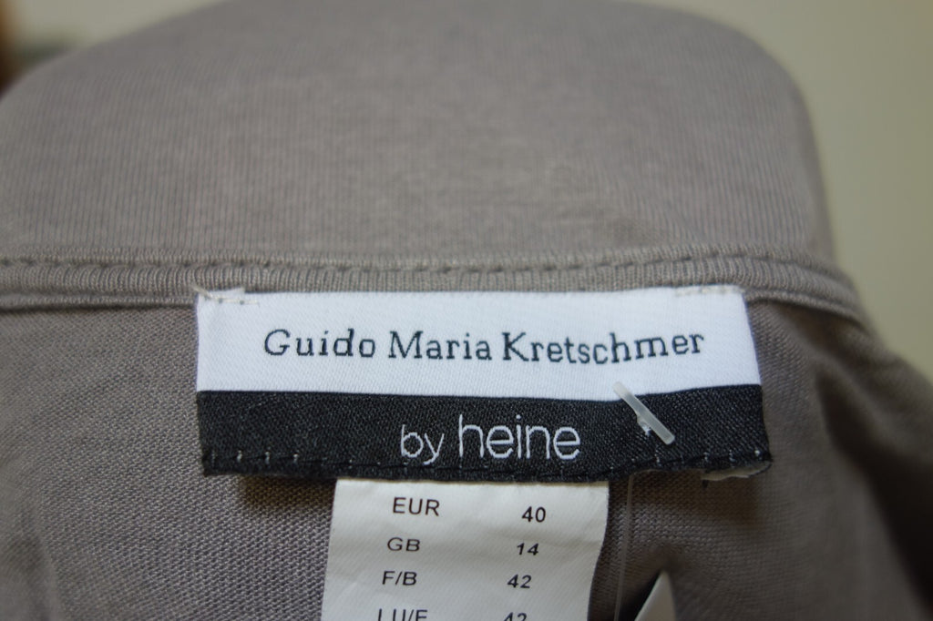 EK2233 Damen Langarmshirt von heine, grau, Gr. 404