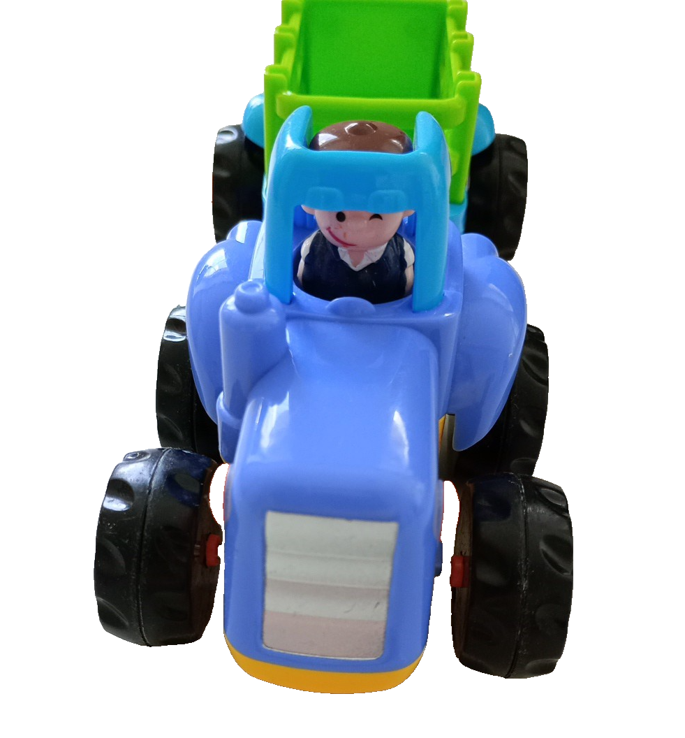 EB3615 Spielzeug Traktor Plastik Bunt2