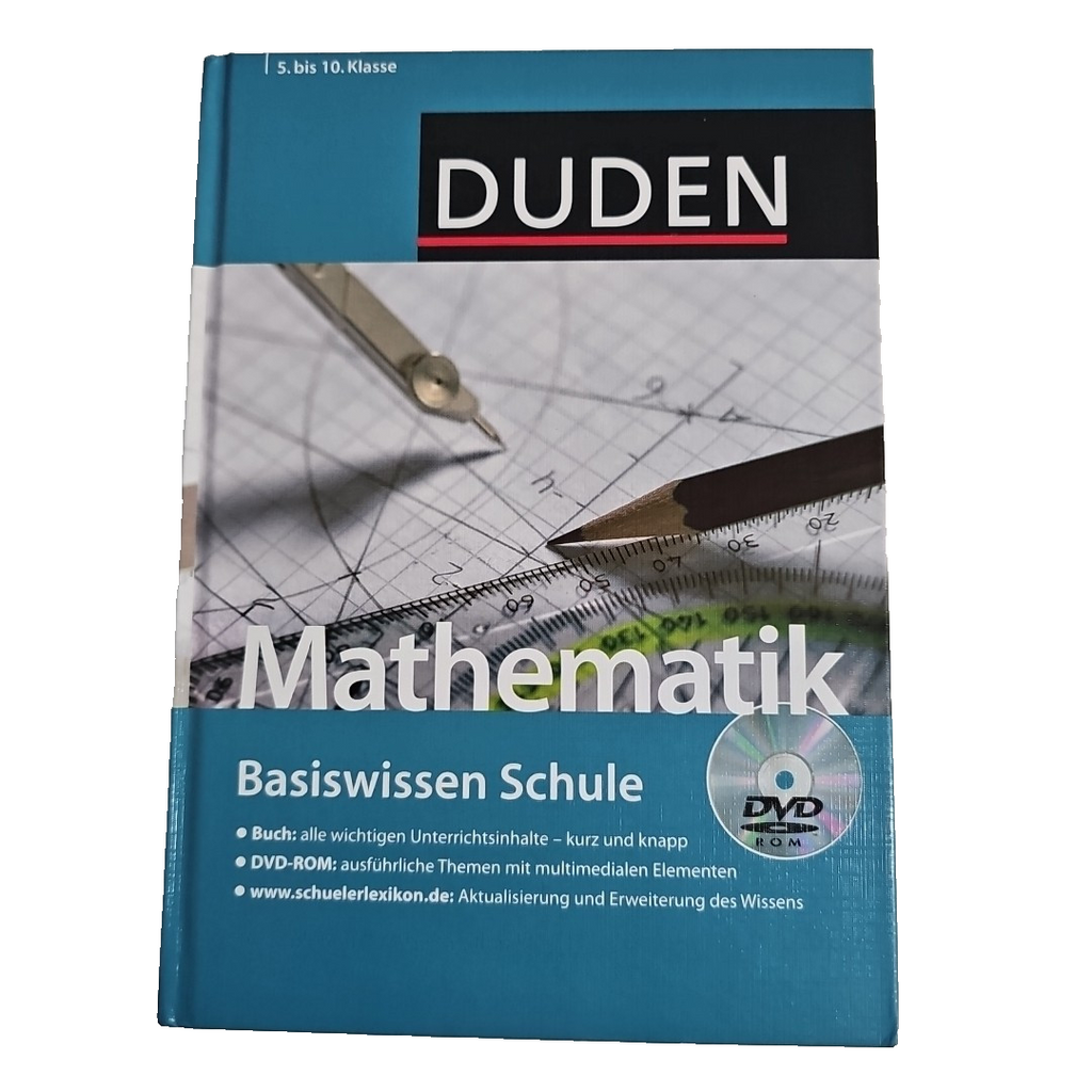 EB2538 Duden Basiswissen Mathematik: 5. bis 10. Klasse Buch0