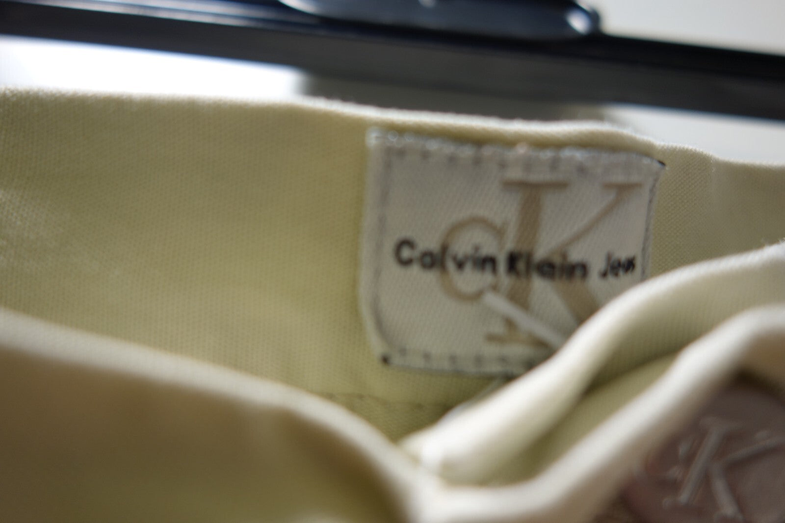 EK0153 Mädchen Shorts von Calvin Klein, beige, Gr. 1343