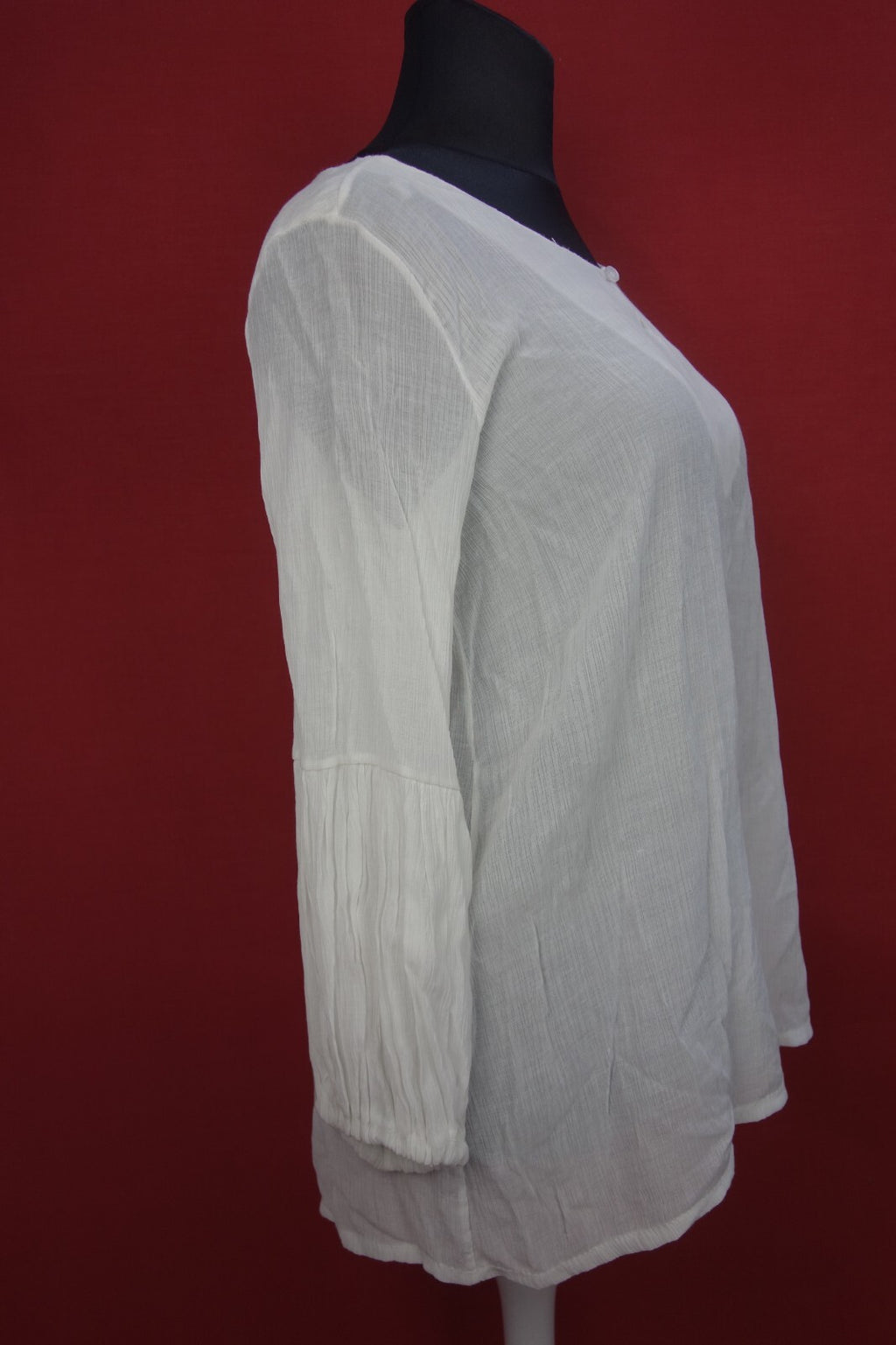 EK3871 Damen Bluse, weiß, Gr. L1