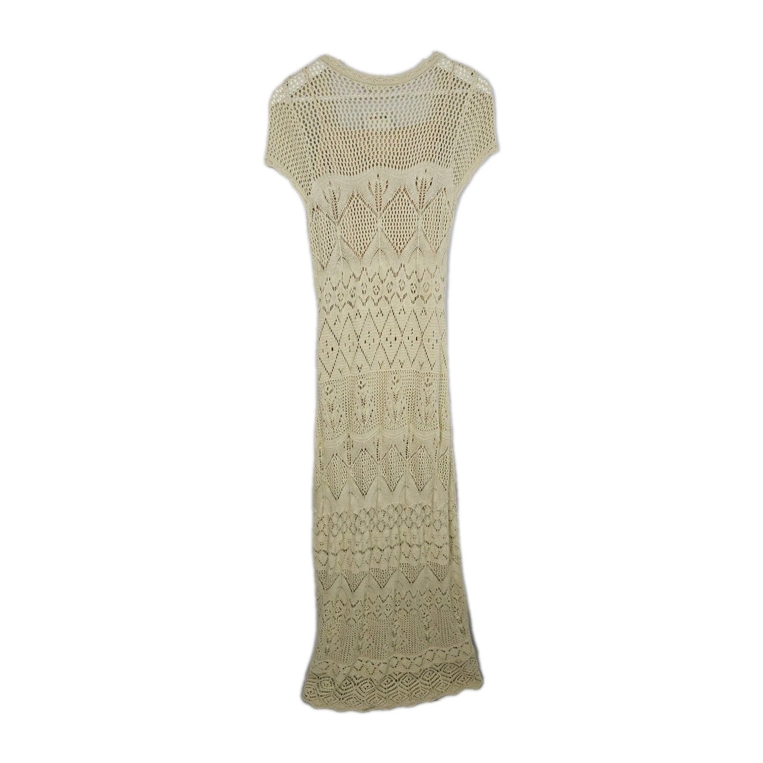 EK9175 Damen Kleid von Bodyflirt, Beige, Gr. 40/426