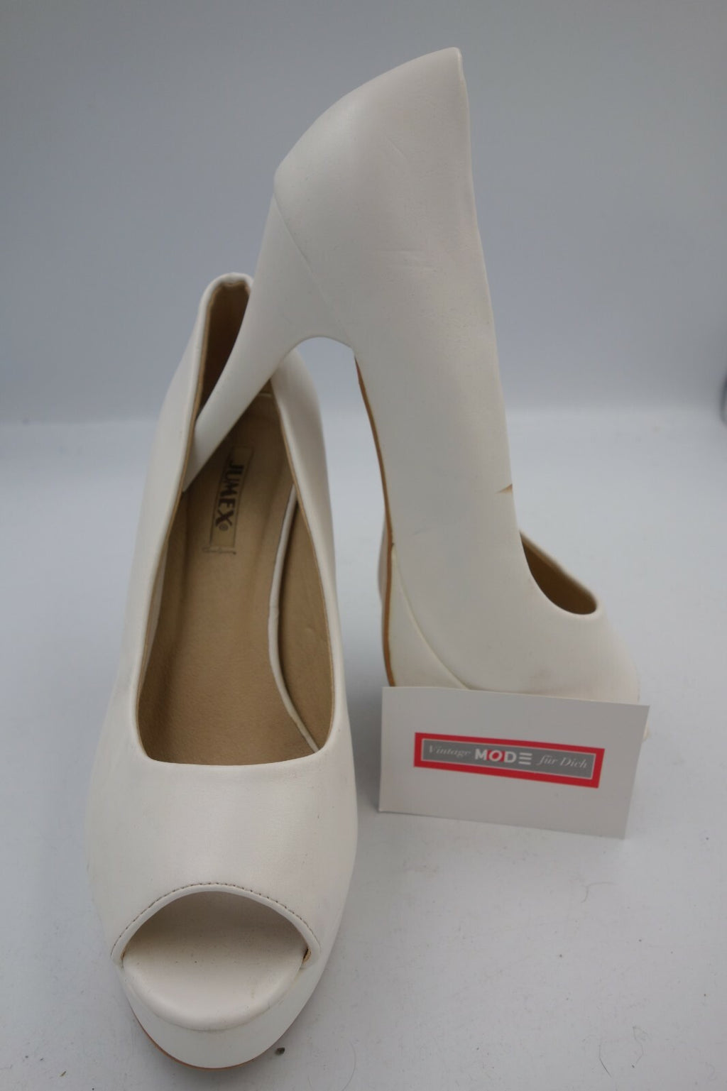 ES0588 Damen Pumps von Jumex, weiß, 370