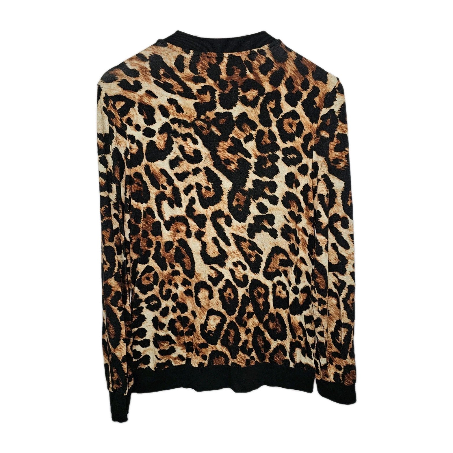 EK9921 Damen Strickjacke von Pfeffinger, braun, Leopardenmuster, Gr.383