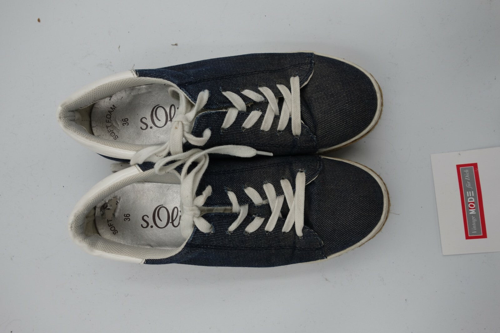 ES0219 Damen Sneaker von s.Oliver, blau, 364
