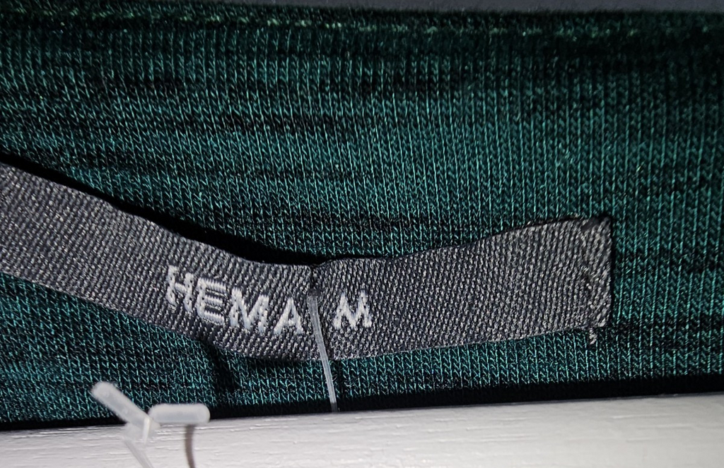 EK7437 Damen Kleid von Hema, grün, Gr.M2
