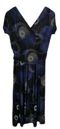 EK9367 Damen Kleid von Timi fei Paris, Dunkelblau, Gr. Ca L0