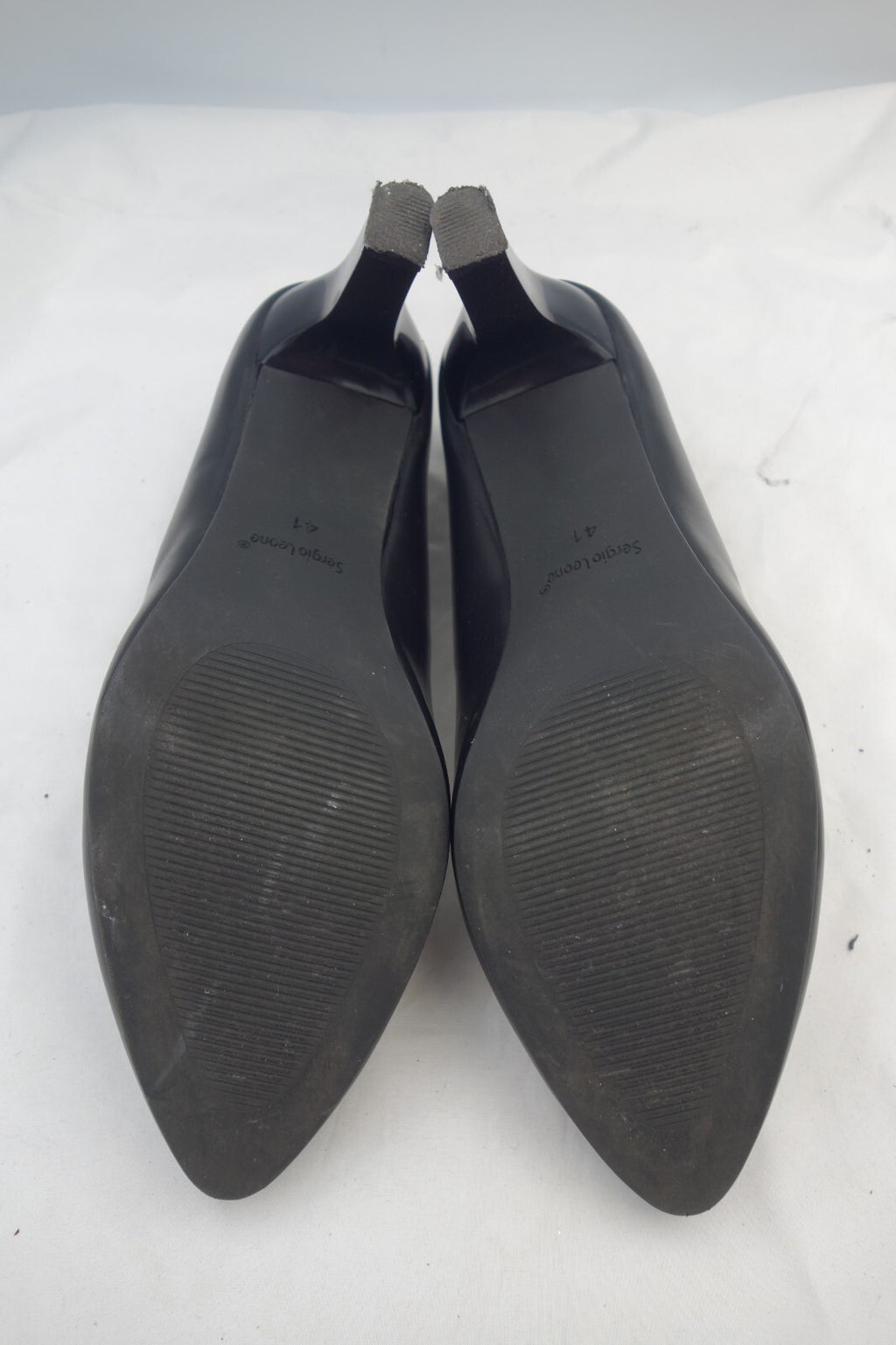 ES0440 Damen Pumps von Sergio Leone, schwarz, Gr. 414